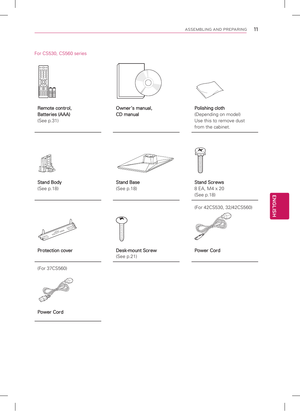 LG 32LS3400 User Manual | Page 11 / 40