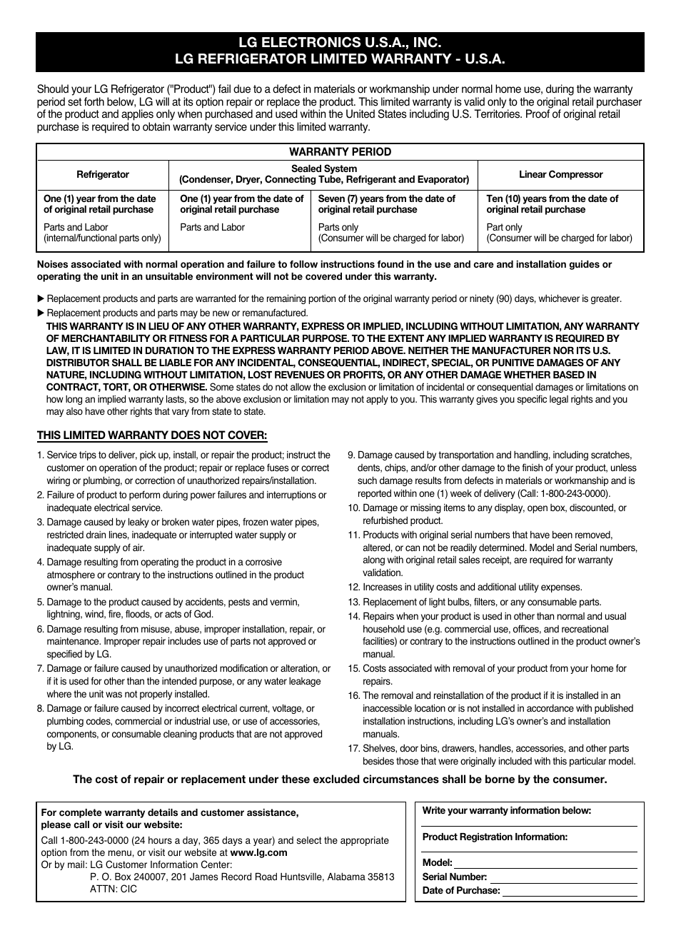 LG LSC24971ST User Manual | Page 41 / 43
