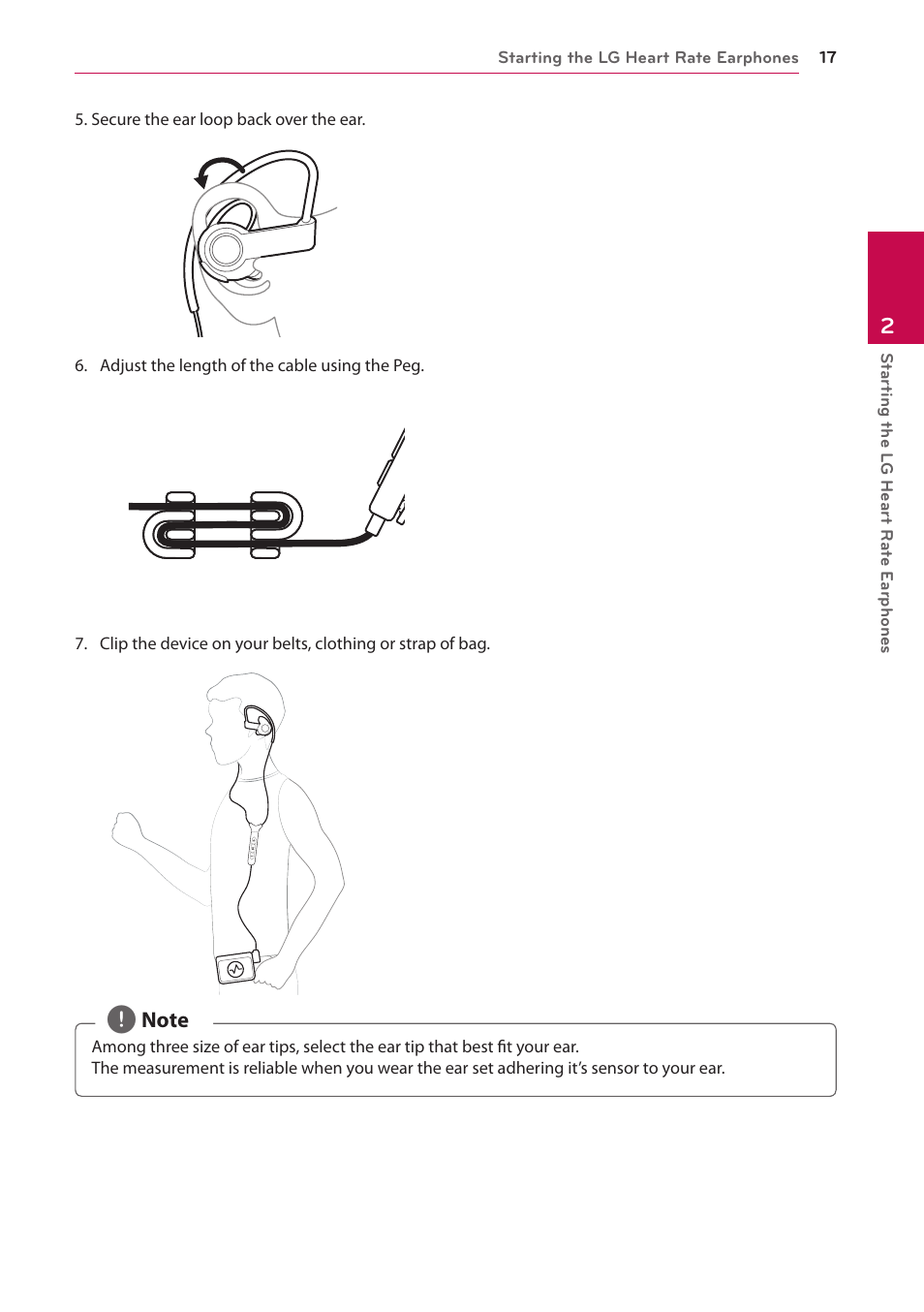 LG FR74 User Manual | Page 17 / 42