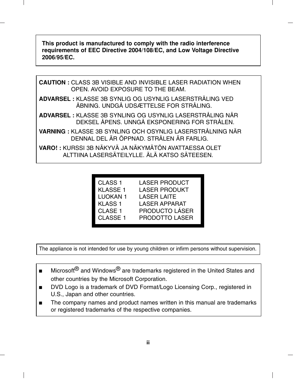 LG GH24NS50 User Manual | Page 3 / 13