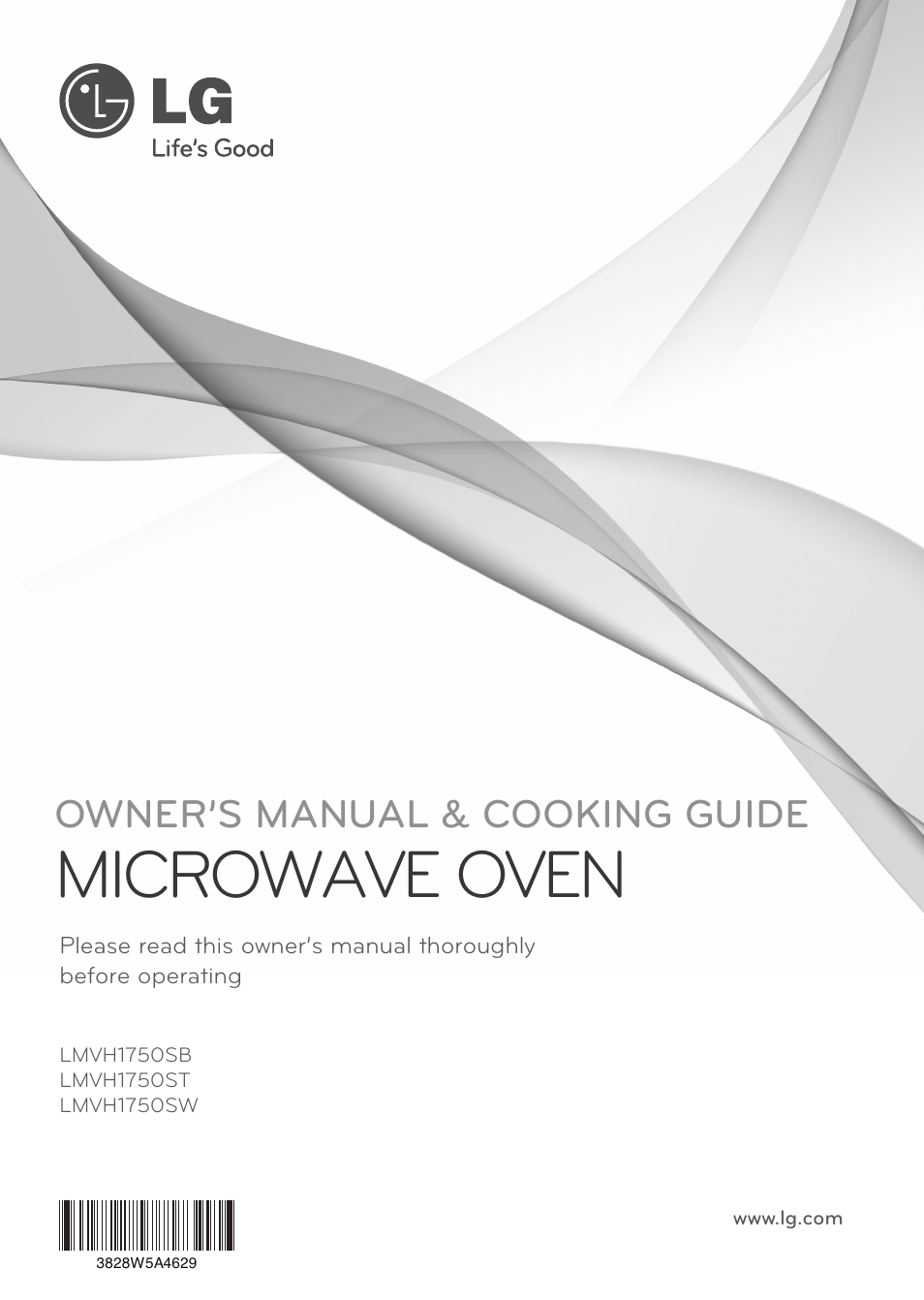 LG LMVH1750ST User Manual | 49 pages