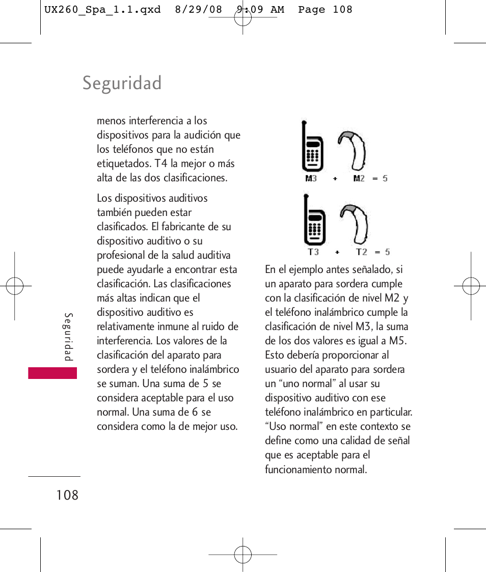 Seguridad | LG LGUX260PW User Manual | Page 221 / 231