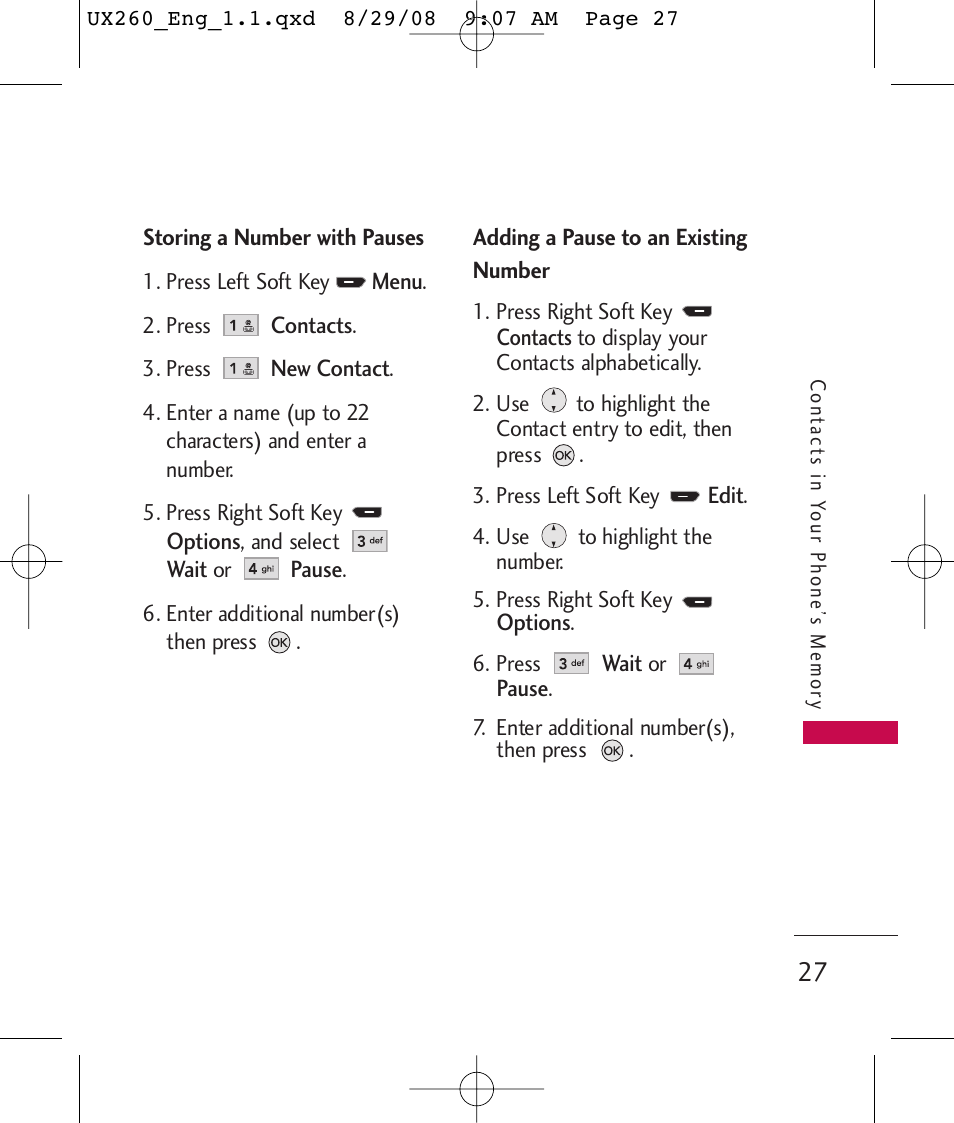 LG LGUX260PW User Manual | Page 29 / 231