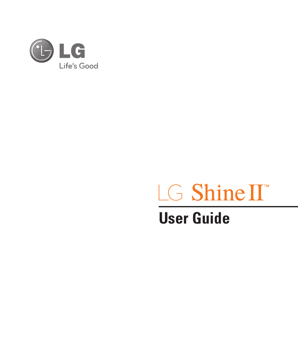 LG GD710 User Manual | Page 5 / 131