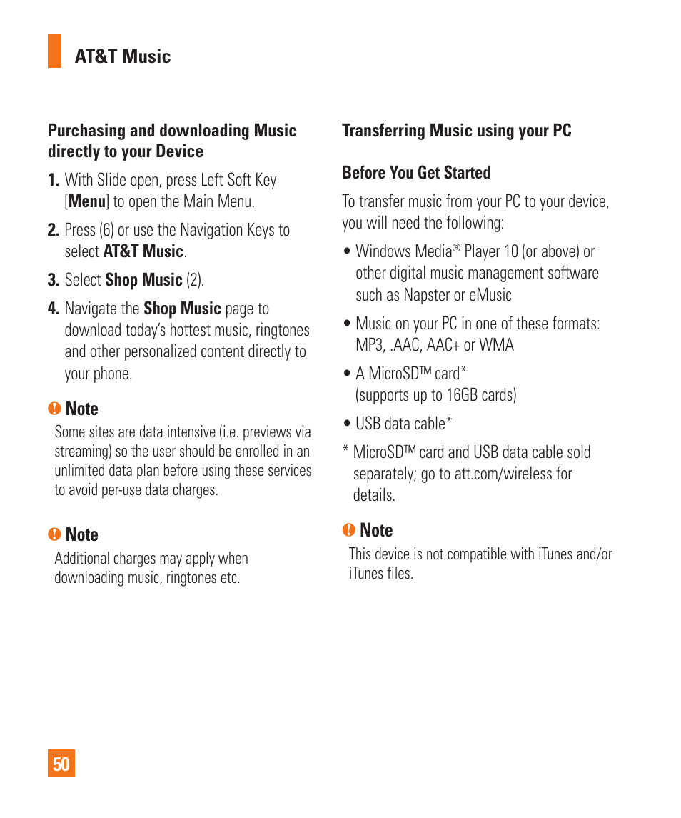 LG GD710 User Manual | Page 54 / 131