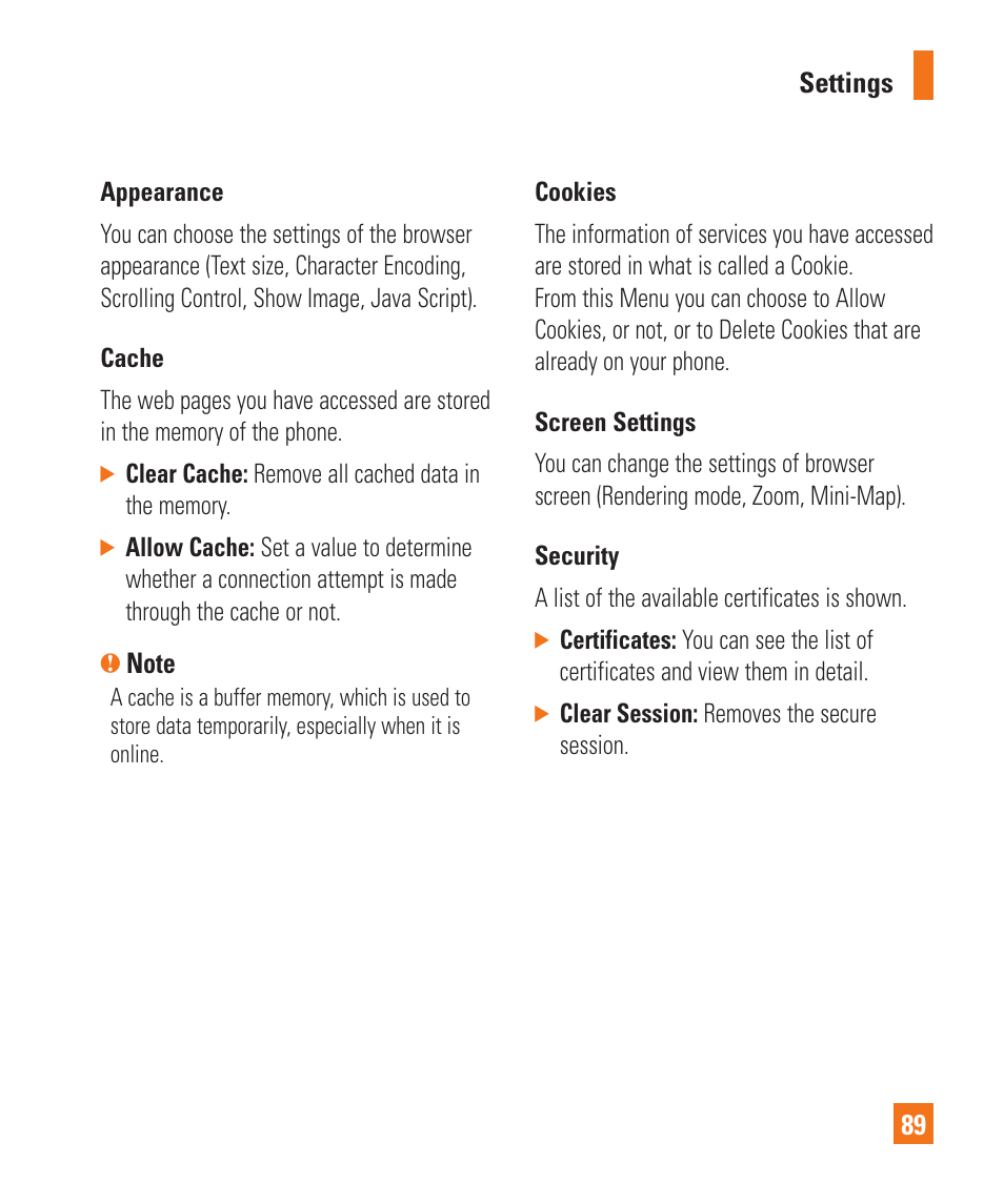 LG GD710 User Manual | Page 93 / 131