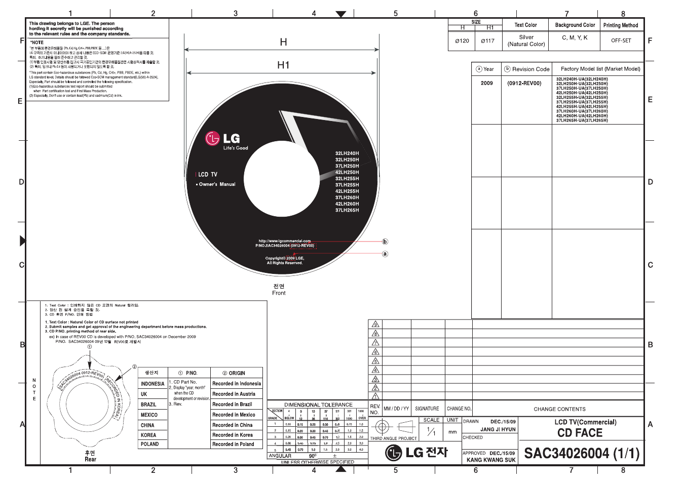 LG 32LH240H User Manual | 157 pages
