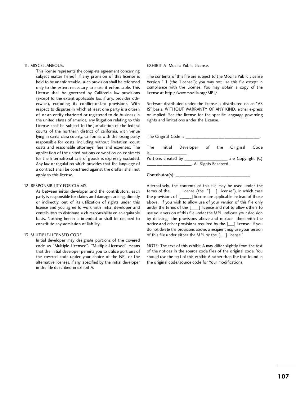 LG 32LH240H User Manual | Page 110 / 157