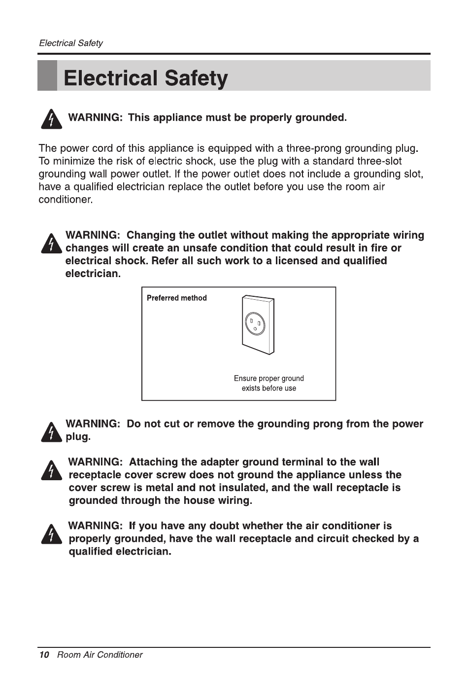 LG L8008R User Manual | Page 10 / 52