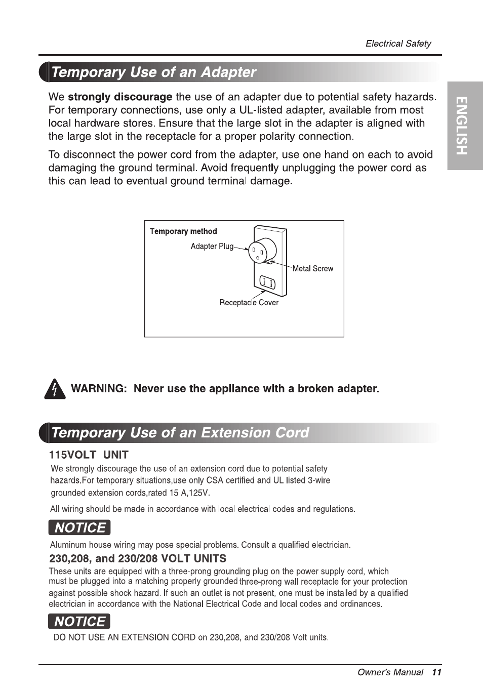 LG L8008R User Manual | Page 11 / 52