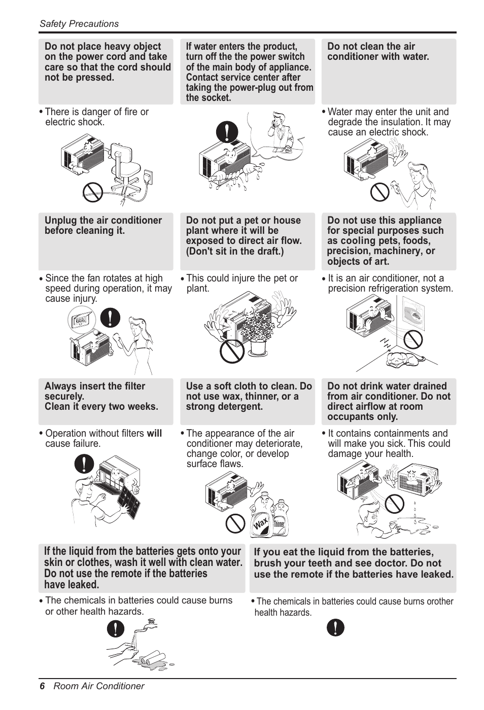 LG L8008R User Manual | Page 6 / 52