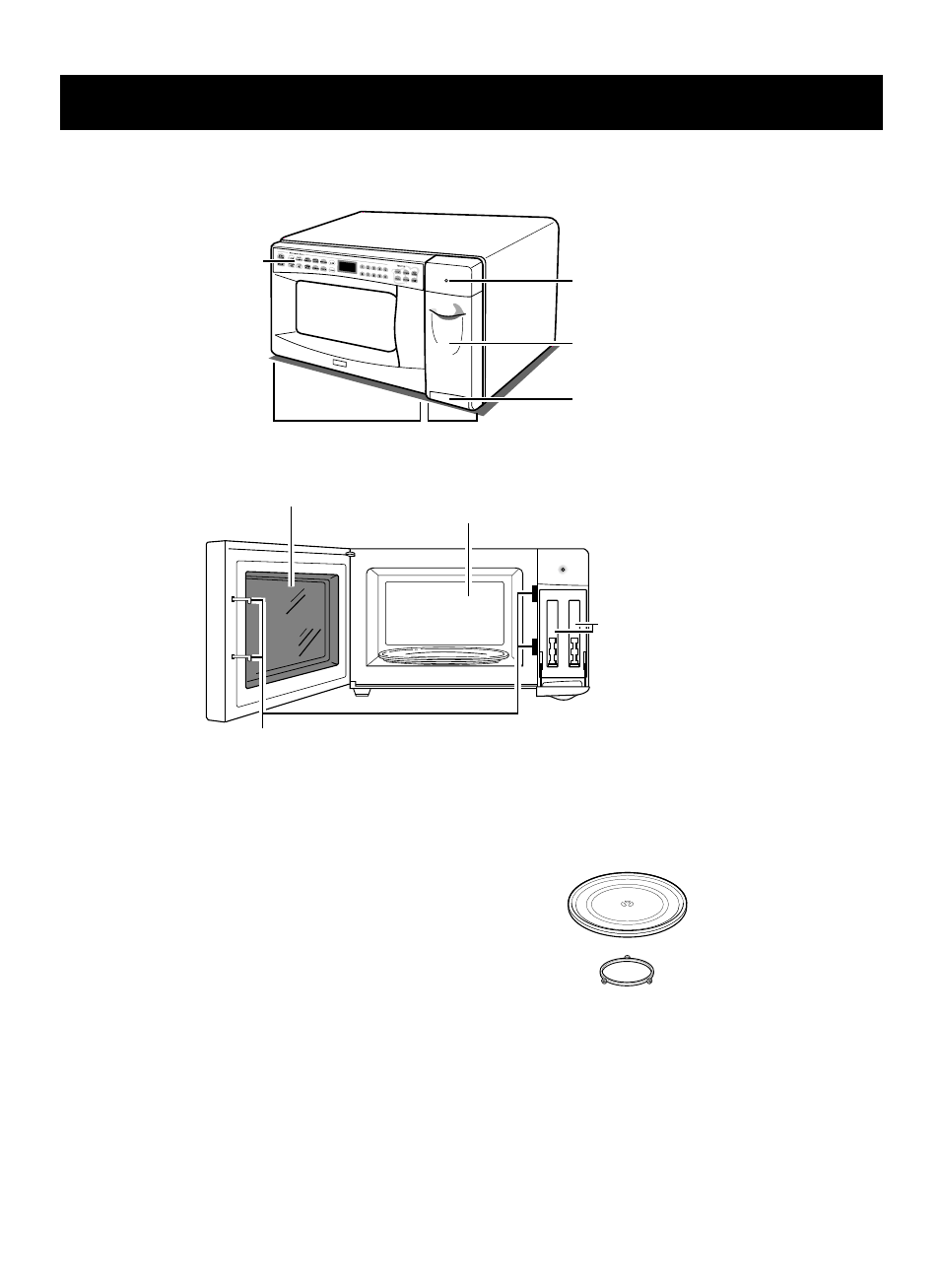 Understanding your toaster combo, Parts and accessories | LG TM9040W User Manual | Page 7 / 26