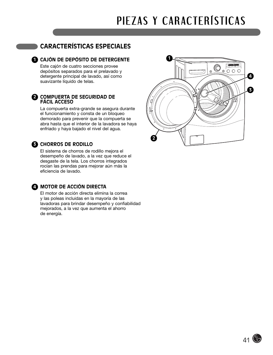 LG WM2301HR User Manual | Page 41 / 108