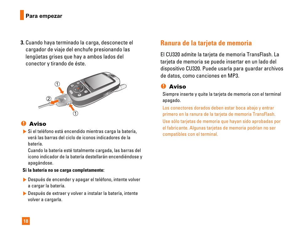 LG CU320 User Manual | Page 120 / 206