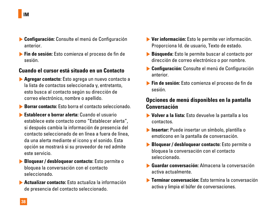 LG CU320 User Manual | Page 140 / 206