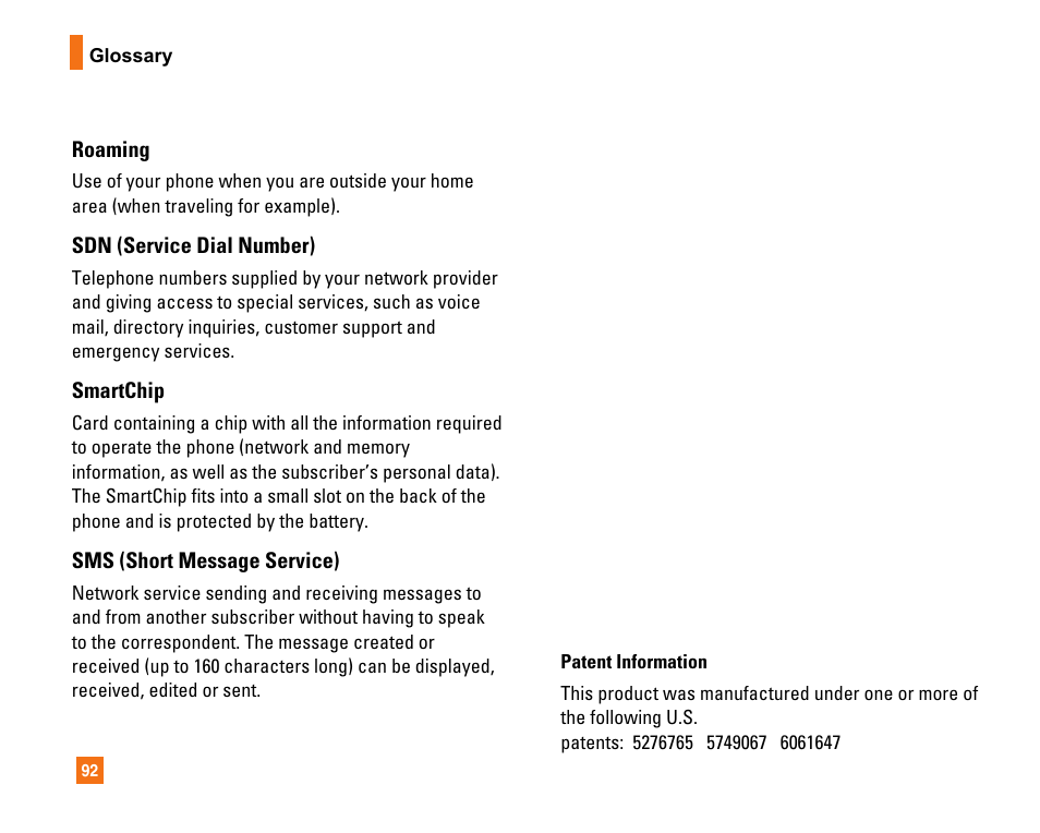 LG CU320 User Manual | Page 96 / 206