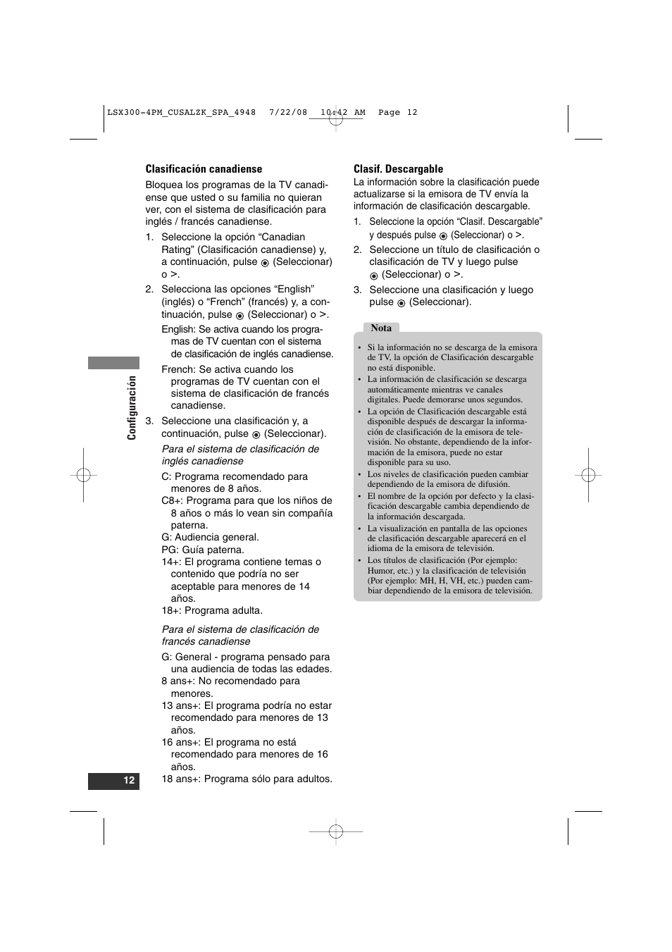 LG DTT901 User Manual | Page 30 / 36