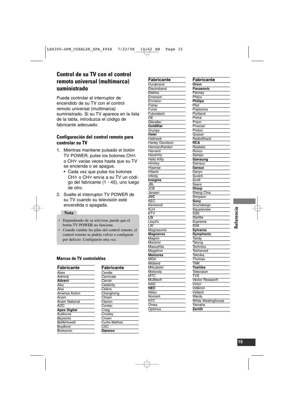 LG DTT901 User Manual | Page 33 / 36