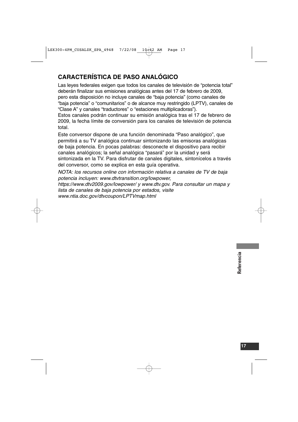 LG DTT901 User Manual | Page 35 / 36