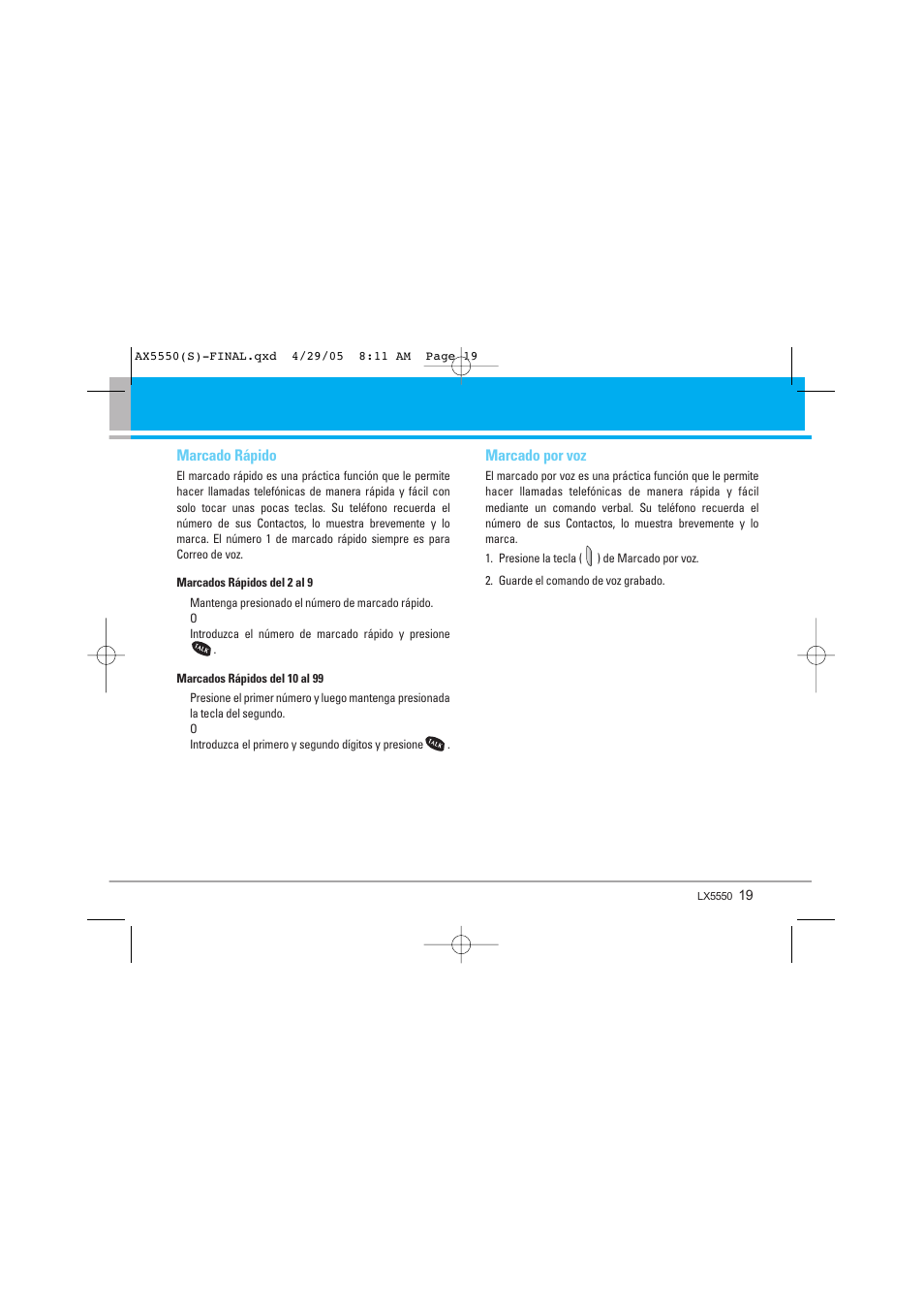 LG LGAX5550 User Manual | Page 106 / 174