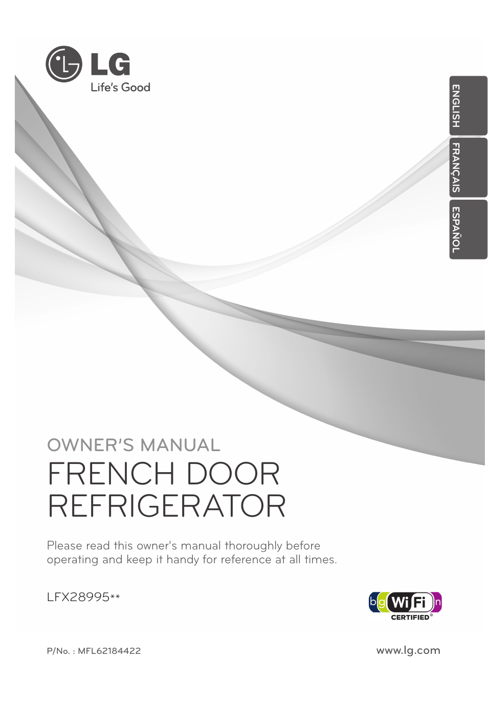 LG LFX28995ST User Manual | 111 pages