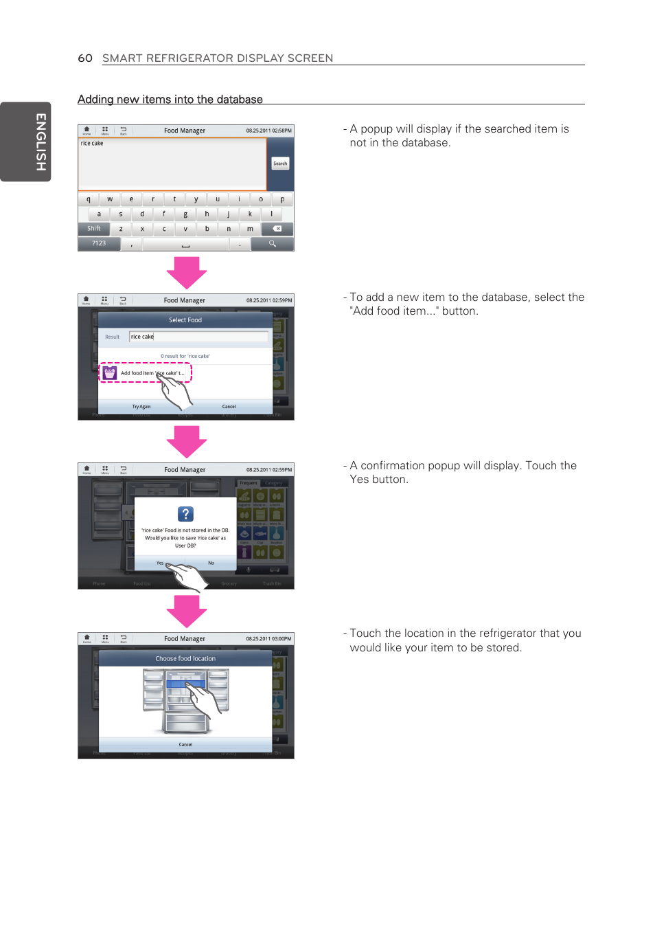LG LFX28995ST User Manual | Page 60 / 111