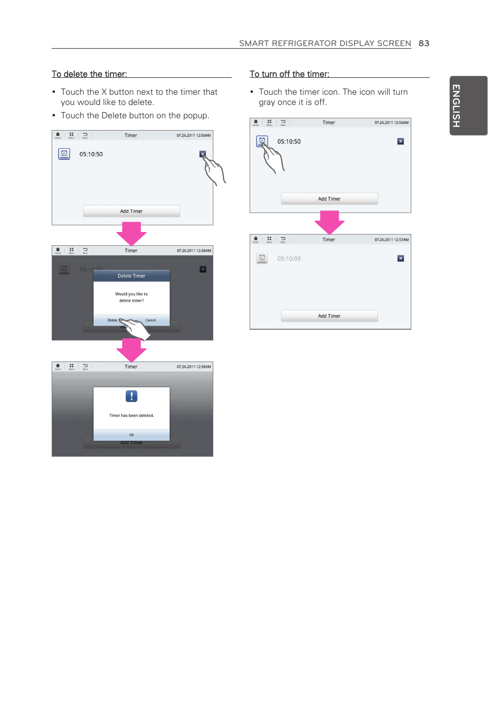 LG LFX28995ST User Manual | Page 83 / 111