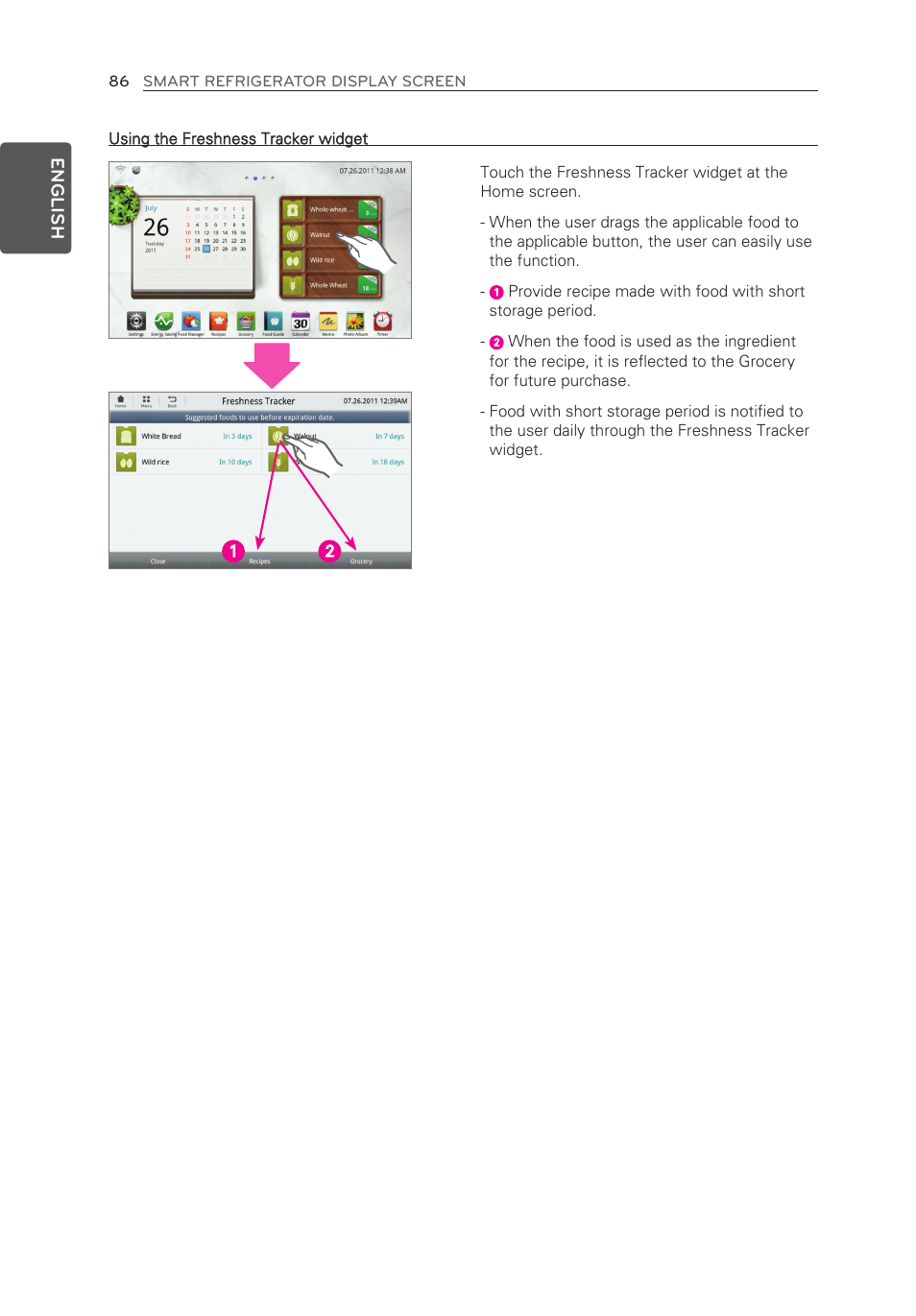 LG LFX28995ST User Manual | Page 86 / 111