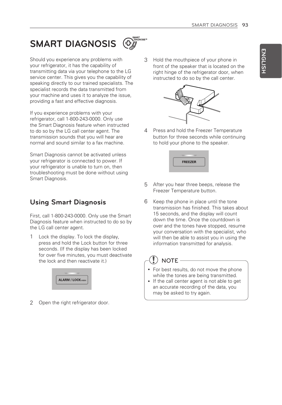 Smart diagnosis, Using smart diagnosis | LG LFX28995ST User Manual | Page 93 / 111