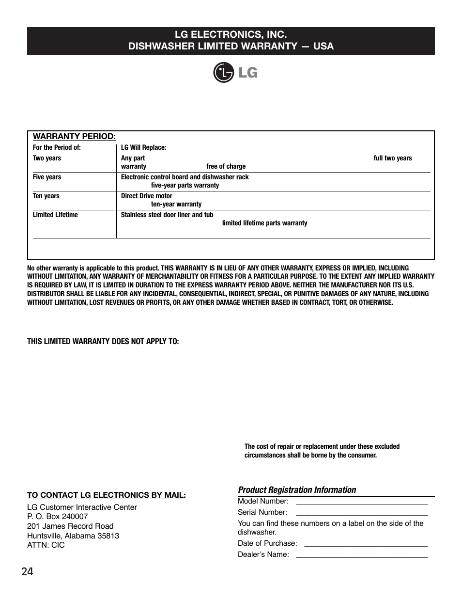 LG LSDF995ST User Manual | Page 24 / 80