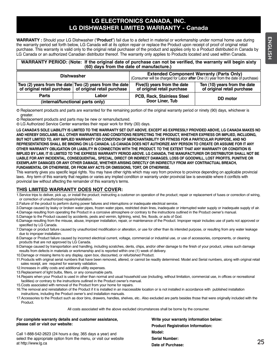 English | LG LSDF995ST User Manual | Page 25 / 80