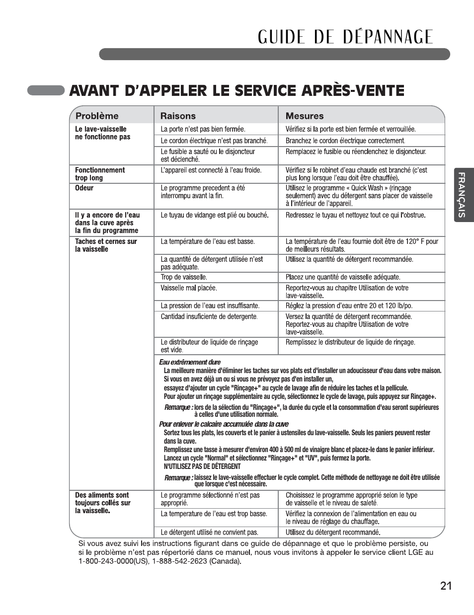 LG LSDF995ST User Manual | Page 73 / 80