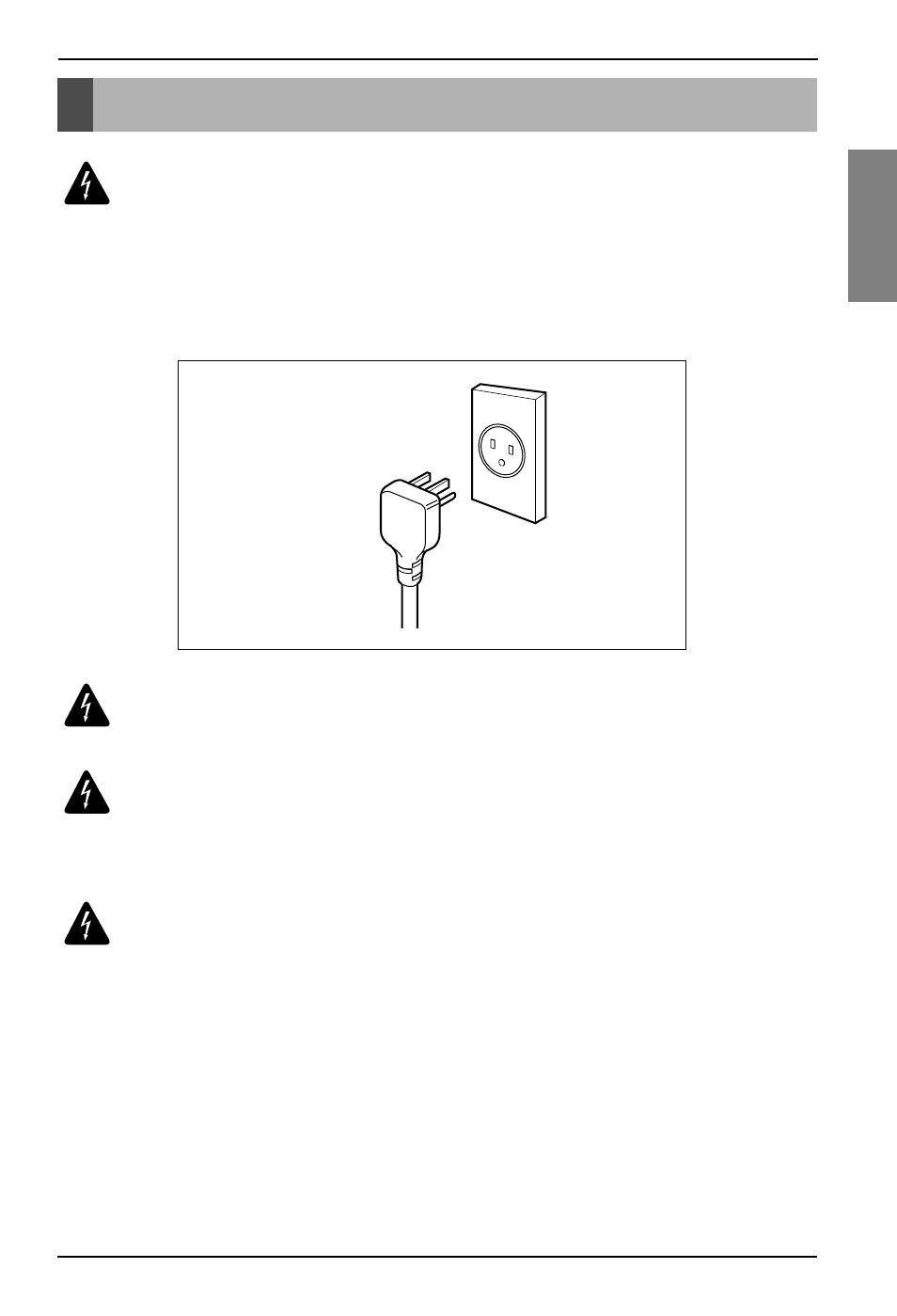 Electrical safety | LG LD650EAL User Manual | Page 9 / 32