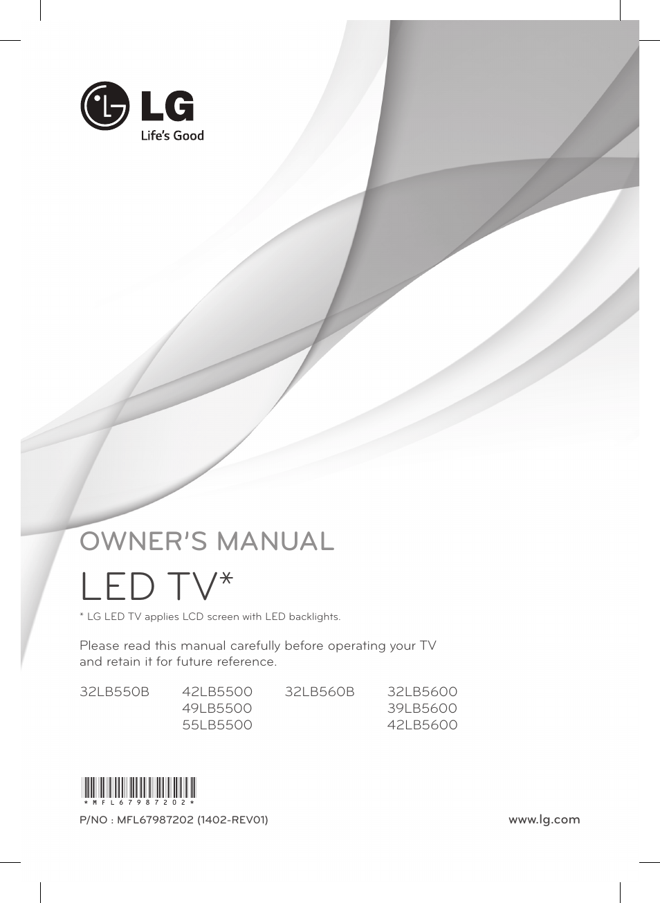 LG 39LB5600 User Manual | 28 pages