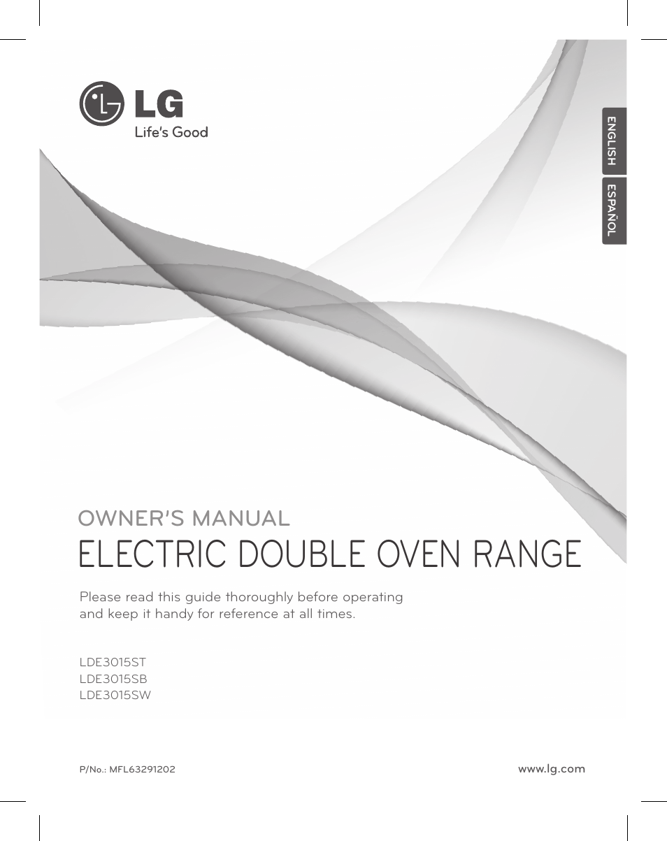 LG LDE3015SB User Manual | 47 pages