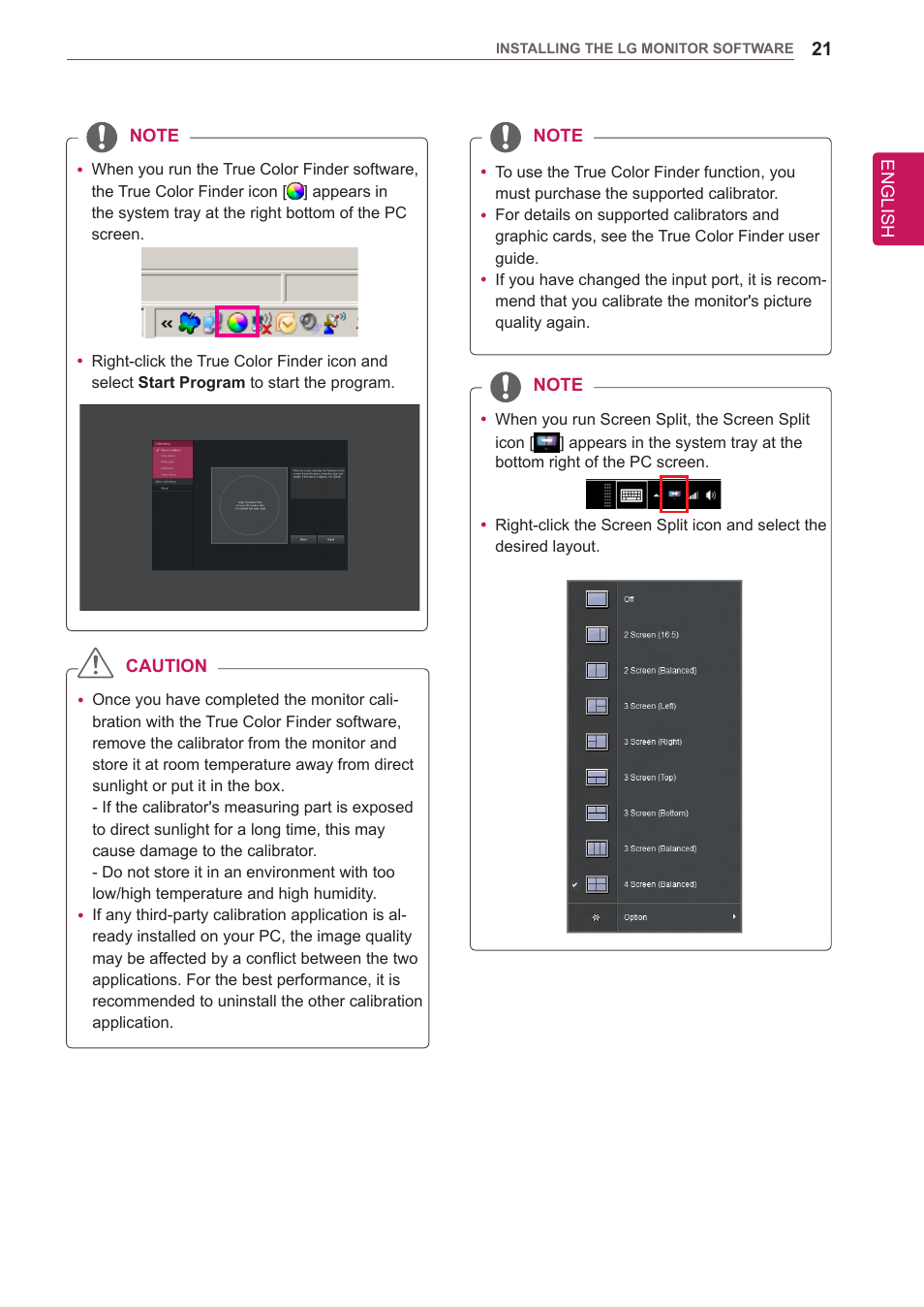 LG 34UM95-P User Manual | Page 21 / 38