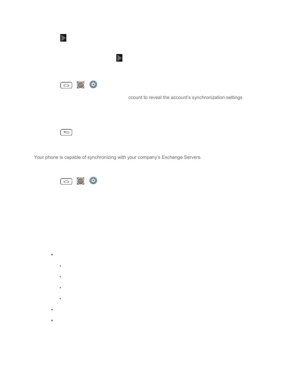 Synchronize your corporate account | LG LGLS990 User Manual | Page 102 / 195
