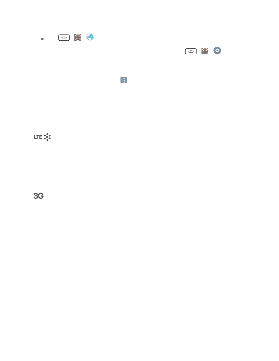 Data connection status and indicators | LG LGLS990 User Manual | Page 121 / 195