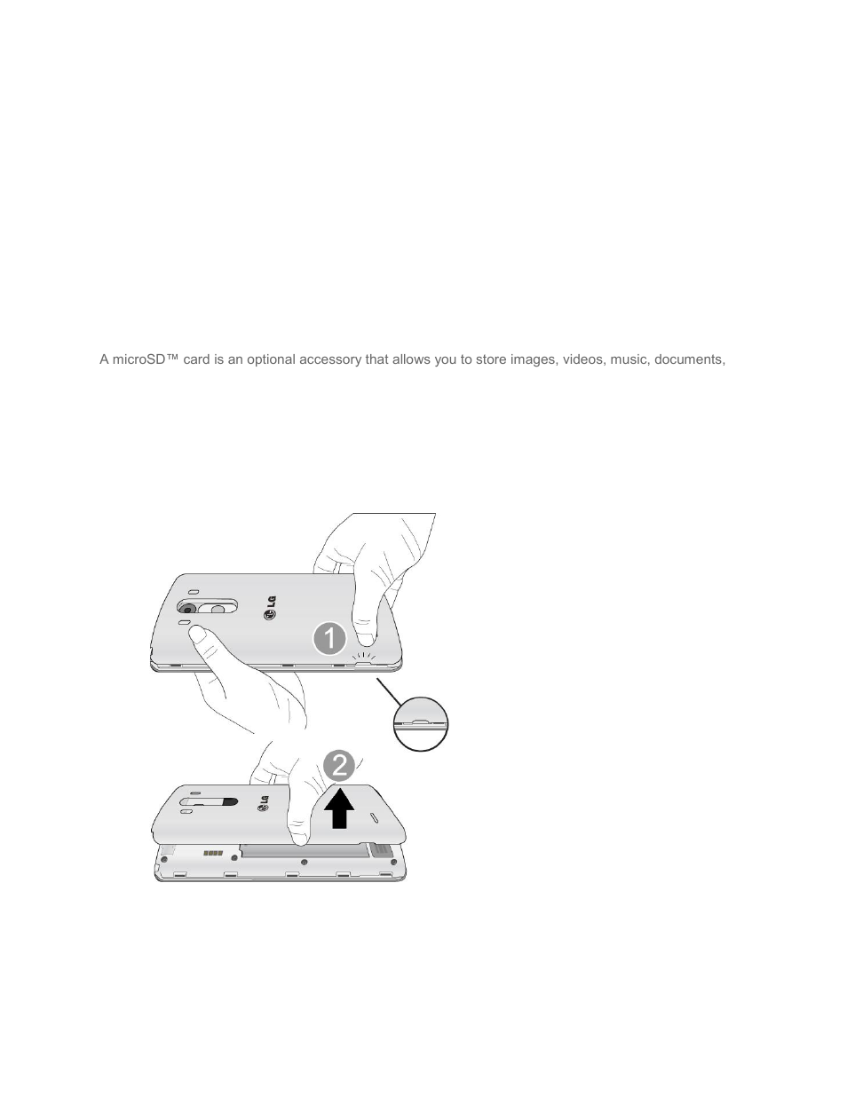 Microsd card, Insert a microsd card | LG LGLS990 User Manual | Page 151 / 195