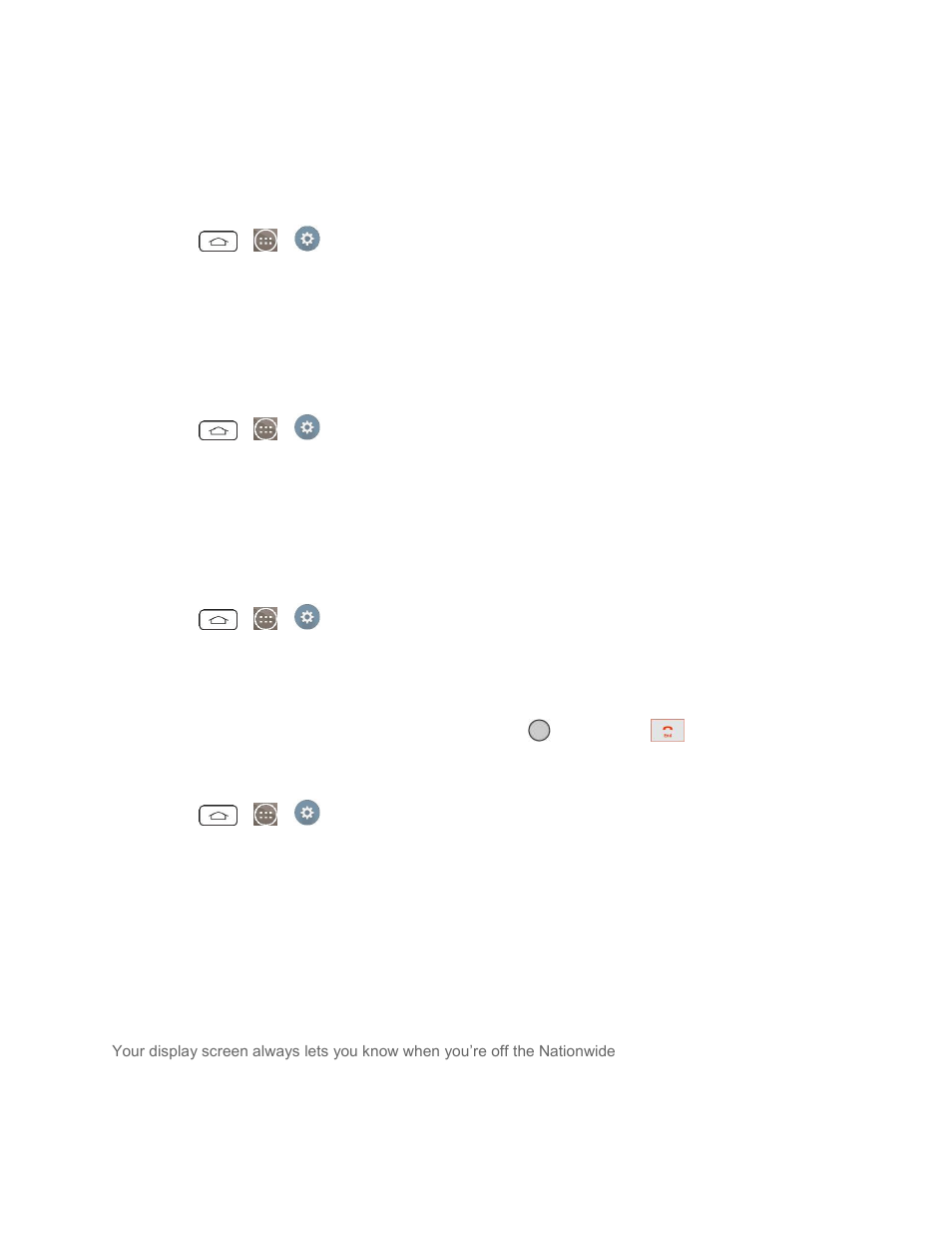 Voice enhancement, Save unknown numbers, Power key ends call | Roaming settings | LG LGLS990 User Manual | Page 161 / 195