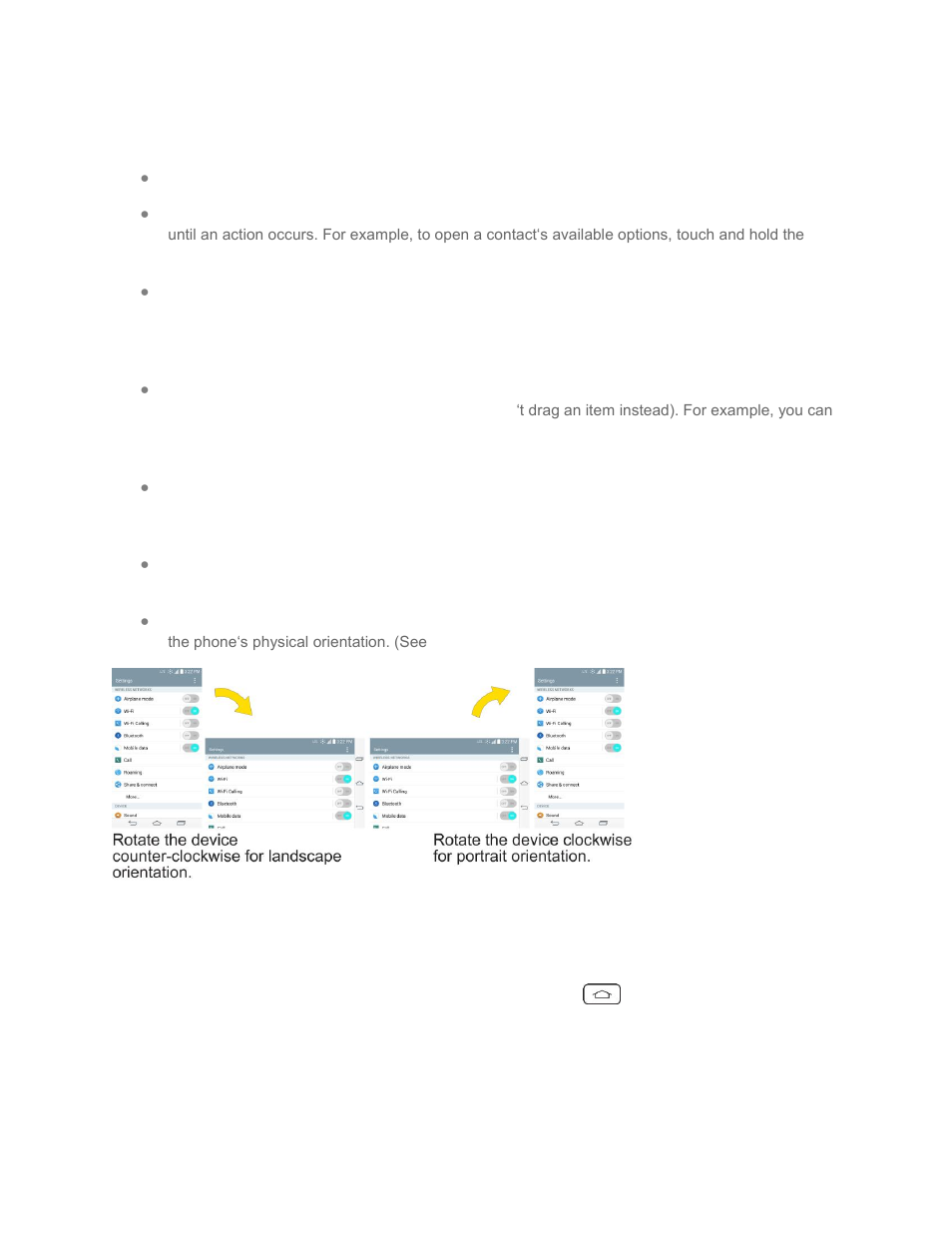 Your home screen, Home screen | LG LGLS990 User Manual | Page 30 / 195