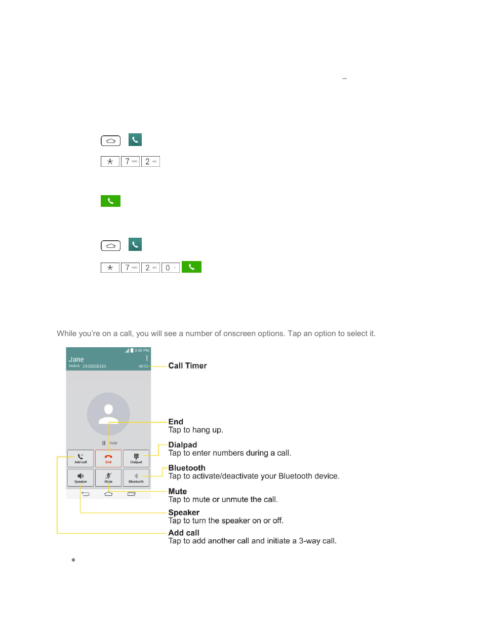 Call forwarding, In-call options | LG LGLS990 User Manual | Page 66 / 195