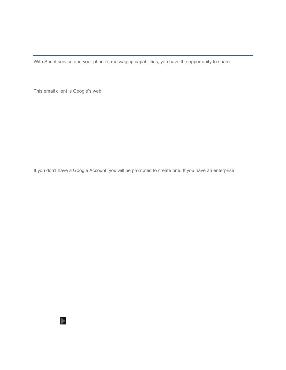 Accounts and messaging, Gmail, Create a google account | Sign into your google account | LG LGLS990 User Manual | Page 81 / 195