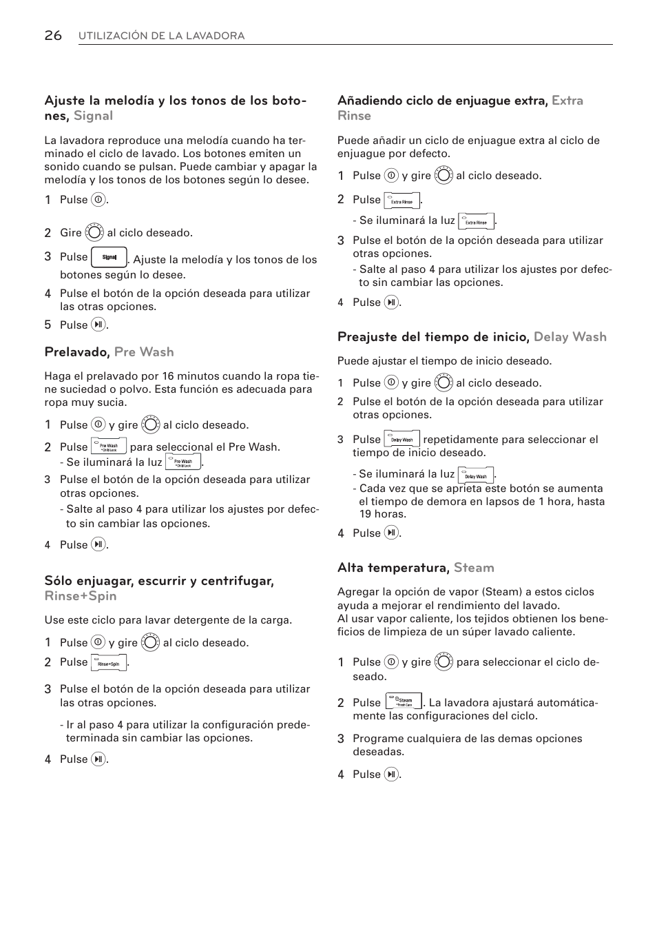 LG WM3570HVA User Manual | Page 74 / 96