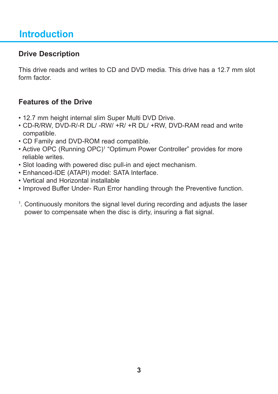 Introduction | LG GA50N User Manual | Page 4 / 11