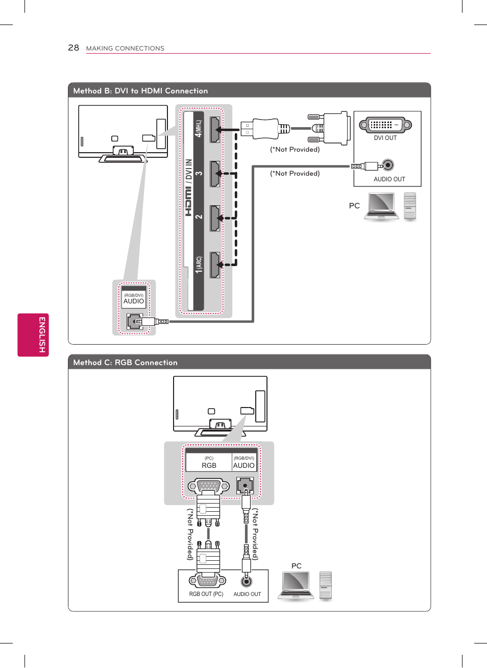 LG 47LM8600 User Manual | Page 28 / 44