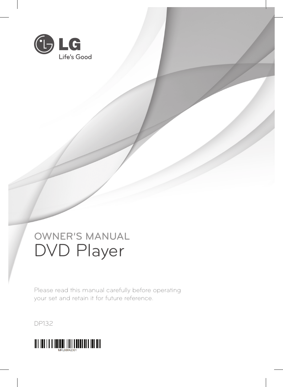 LG DP132 User Manual | 22 pages