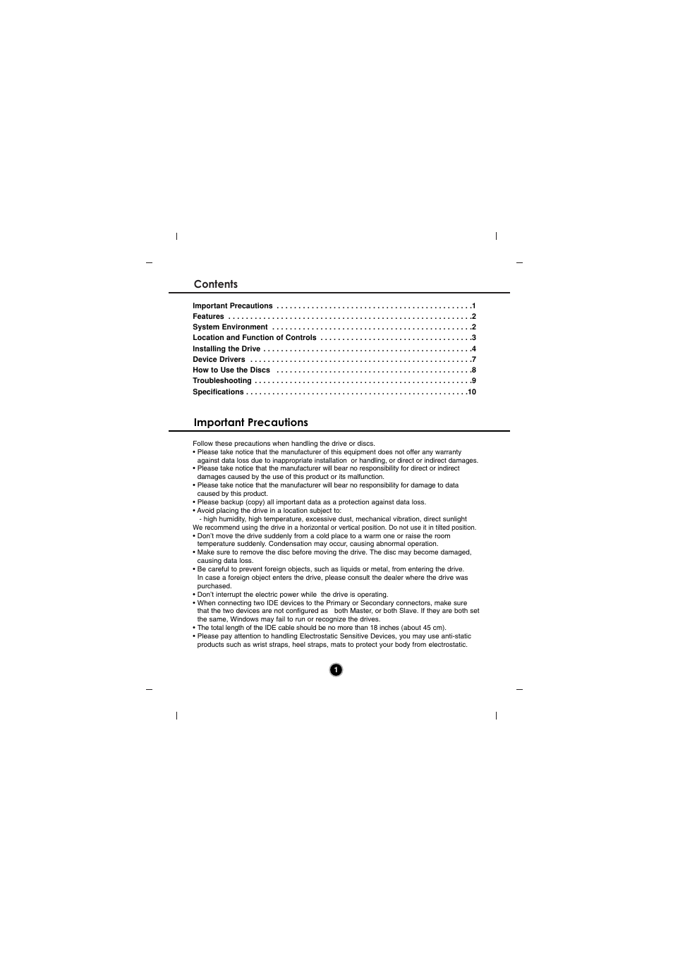 LG GH22LP20 User Manual | Page 4 / 14
