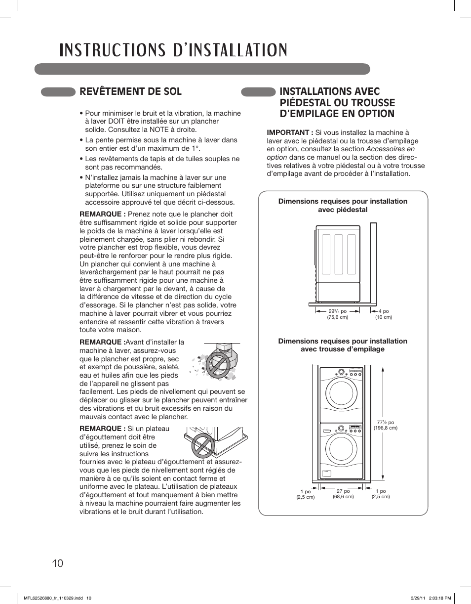 LG WM2550HRCA User Manual | Page 82 / 108