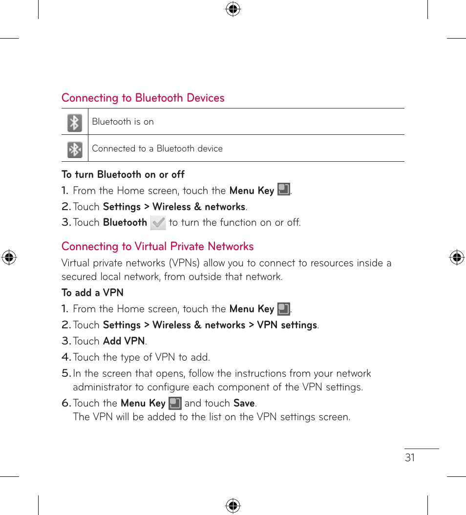 LG LGL35G User Manual | Page 33 / 186